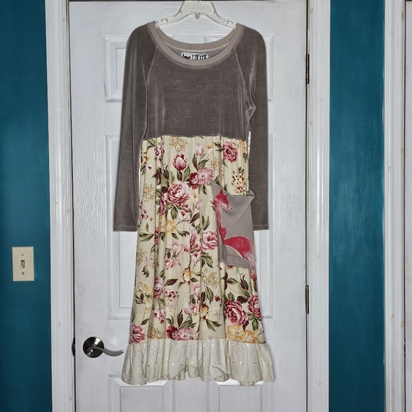 Handmade Upcycled CottageCore Dress Small-Medium - Picture 15 of 15